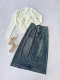 Esma Premium Denim Skirt