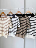 Lesley  Collared Knit Top