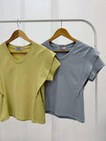 Maryn V-Neck Cotton Top