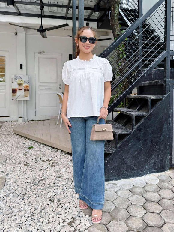 Irelynn Puffsleeve Top