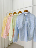Jordin Longsleeve Stripe Top