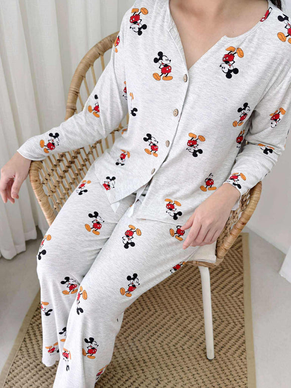 Mickey Premium Cotton Sleepwear (Coordinates)