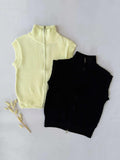 Trisha Premium High-Neck Knit Top