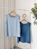 Darcie Premium Soft Denim Top