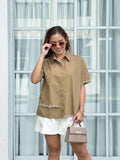 Adela Premium Buttondown Top