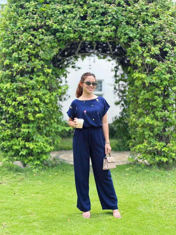 Levan Premium Embroidered Linen Coordintes