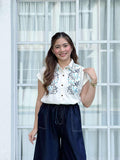 Leane Luxe Embroidered Top