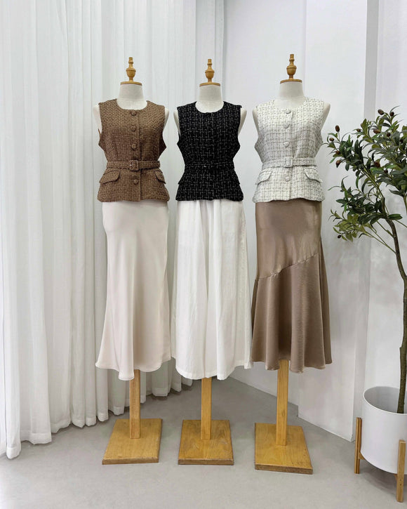 Brelyn Premium Tweed Top