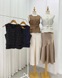 Brelyn Premium Tweed Top