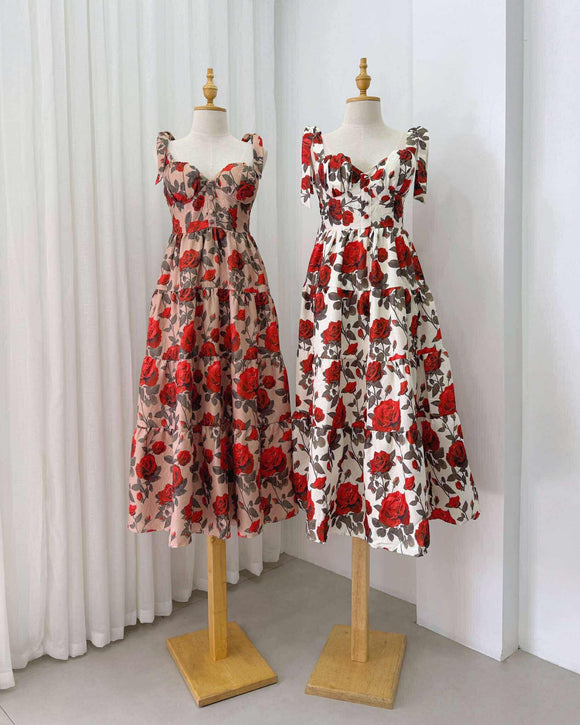 Gabriela Premium Floral Dress