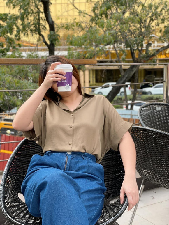 Ada Button Down Premium Top