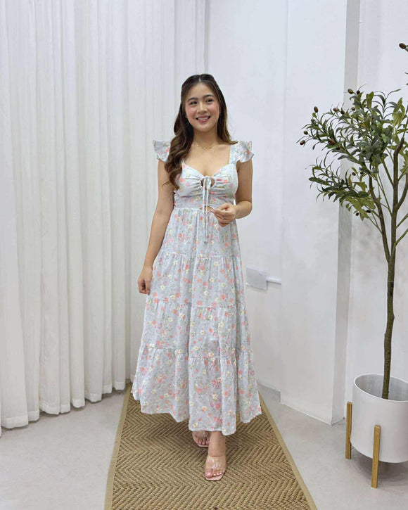 Jasmina Premium Floral Dress