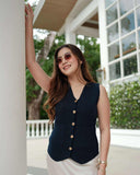 Lavin Premium Vest Knit Top