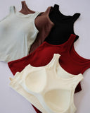 Yuan Padded Knit Top