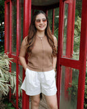 Regine Premium Sleeveless Knit Top