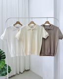 Inka Collared Knit Top