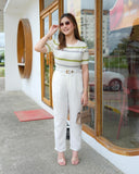 Debora Stripe Knit Top