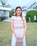 Zelma Stripe Knit Top