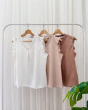 Qirin Sleeveless Silk Top