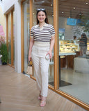 Alden Stripe Knit Top