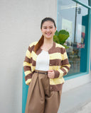 Denzie Longsleeves Stripe Knit Top