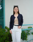 Eldia Long Sleeves Rib Knit Top