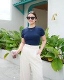 Karie Premium Rib Knit Top