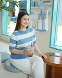 Kylene Stripe Knit Top