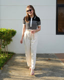 Everson Belted Trouser Pants