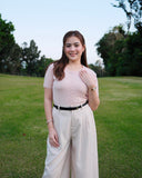 Jeanie Textured Knit Top