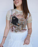 Katty Sheer Mesh Top