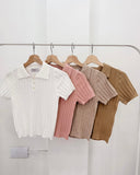 Madisson Textured Knit Top