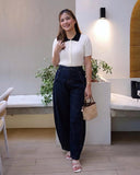 Delma Premium Textured Knit Top