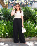 Coleson Collared Rib Knit Top