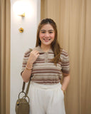 Alston Premium Stripe Knit Top