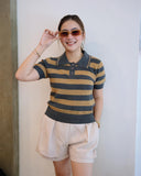 Kelani Premium Stripe Knit Top