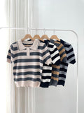 Kelani Premium Stripe Knit Top