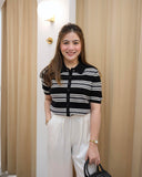 Meryll Premium Stripe Knit Top