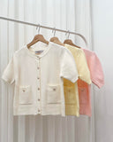 Alira Premium Buttondown Knit Top