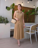 Aliyan Collared Midi Dress