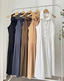 Aliyan Collared Midi Dress