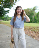 Fanaisa Buttondown Top