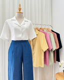 Fanaisa Buttondown Top