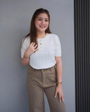 Edelynn Textured Knit Top
