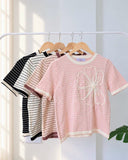 Marge Embroiderd KnitTop