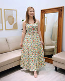 Sefina Premium Floral Eyelet Dress
