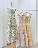 Sefina Premium Floral Eyelet Dress