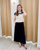 Ditsi Two-Tone Stripe Top