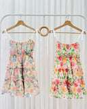 Dolcie Premium Floral Eyelet Mini Dress