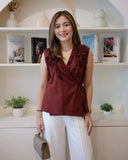 Varie Premium Ruffle Tie Top